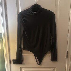 Black Long Sleeve Bodysuit